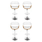 4x Stool Haven Bar Stools Gas Lift Leather with Armrest White