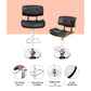Stool Haven Bar Stools Gas Lift Leather Black