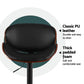 Stool Haven 4x Bar Stools Gas Lift Leather Padded Black