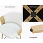 Stool Haven Set of 2 Bar Stools Kitchen Stool Wooden Chair Swivel Chairs Leather White