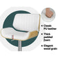 1 x Stool Haven Bar Stools Swivel Leather Chairs Wooden - White
