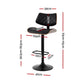 Stool Haven Bar Stools Kitchen Dining Chairs Gas Lift Stool Wooden Leather Black