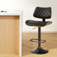 Stool Haven Bar Stools Kitchen Dining Chairs Gas Lift Stool Wooden Leather Black