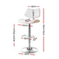 Stool Haven Bar Stools Kitchen Dining Chairs Gas Lift Stool Wooden Leather White