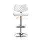 Stool Haven Bar Stools Kitchen Dining Chairs Gas Lift Stool Wooden Leather White