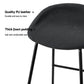 Stool Haven 2x Bar Stools Kitchen Dining Chairs Counter Stool PU Leather Metal