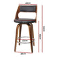 Stool Haven 4x Bar Stools Swivel Leather Chair 65cm