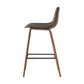 Stool Haven Bar Stools Kitchen Counter Barstools Leather Wooden Chairs x2