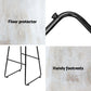 Stool Haven 4x Bar Stools Leather Padded Metal
