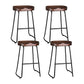 Stool Haven 4x Bar Stools Tractor Seat 65cm