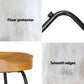 Stool Haven 2x Bar Stools Tractor Seat 65cm Wooden