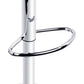 Stool Haven Set of 2 Fabric Swivel Bar Stools - Grey
