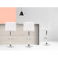 Stool Haven 2x Bar Stools Leather Gas Lift White