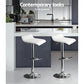 Stool Haven 4x Bar Stools Adjustable Gas Lift Chairs White