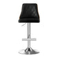Stool Haven Bar Stool Bentwood Swivel Adjustable Kitchen Counter Stool Leather Black
