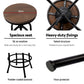 Stool Haven 4x Bar Stools Kitchen Dining Chairs Adjustable Wooden Vintage Stool