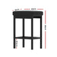 2x Stool Haven Metal Bar Stools PU Seat Dining Counter Chairs