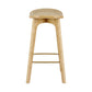 Stool Haven 2 x Bar Stools Bamboo & PVC Rattan