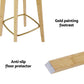 Stool Haven 2 x Bar Stools Bamboo & PVC Rattan
