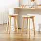 Stool Haven 2 x Bar Stools Bamboo & PVC Rattan