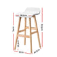 Stool Haven 2x Bar Stools Wooden Stool White