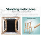 Stool Haven 2x Bar Stools Wooden Stool White