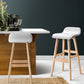 Stool Haven 2x Bar Stools Wooden Stool White