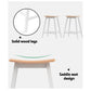 Stool Haven 2x Bar Stools Wooden Chairs Oak