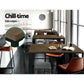 Stool Haven Vintage Industrial High Bar Table for Stool Kitchen Cafe Desk Dark Brown