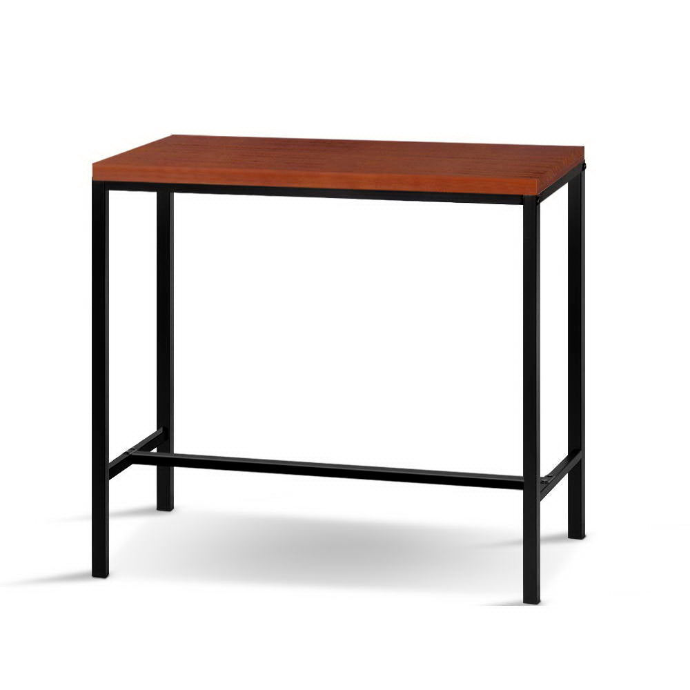 Stool Haven Vintage Bar Table ALEX Retro Pine Wood Metal Frame