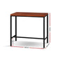 Stool Haven Vintage Bar Table ALEX Retro Pine Wood Metal Frame