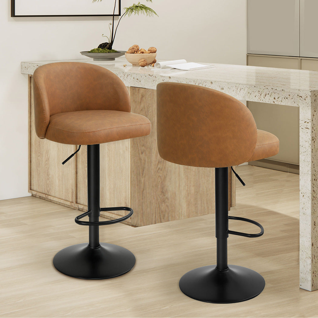 Levede Rolling Bar Stool