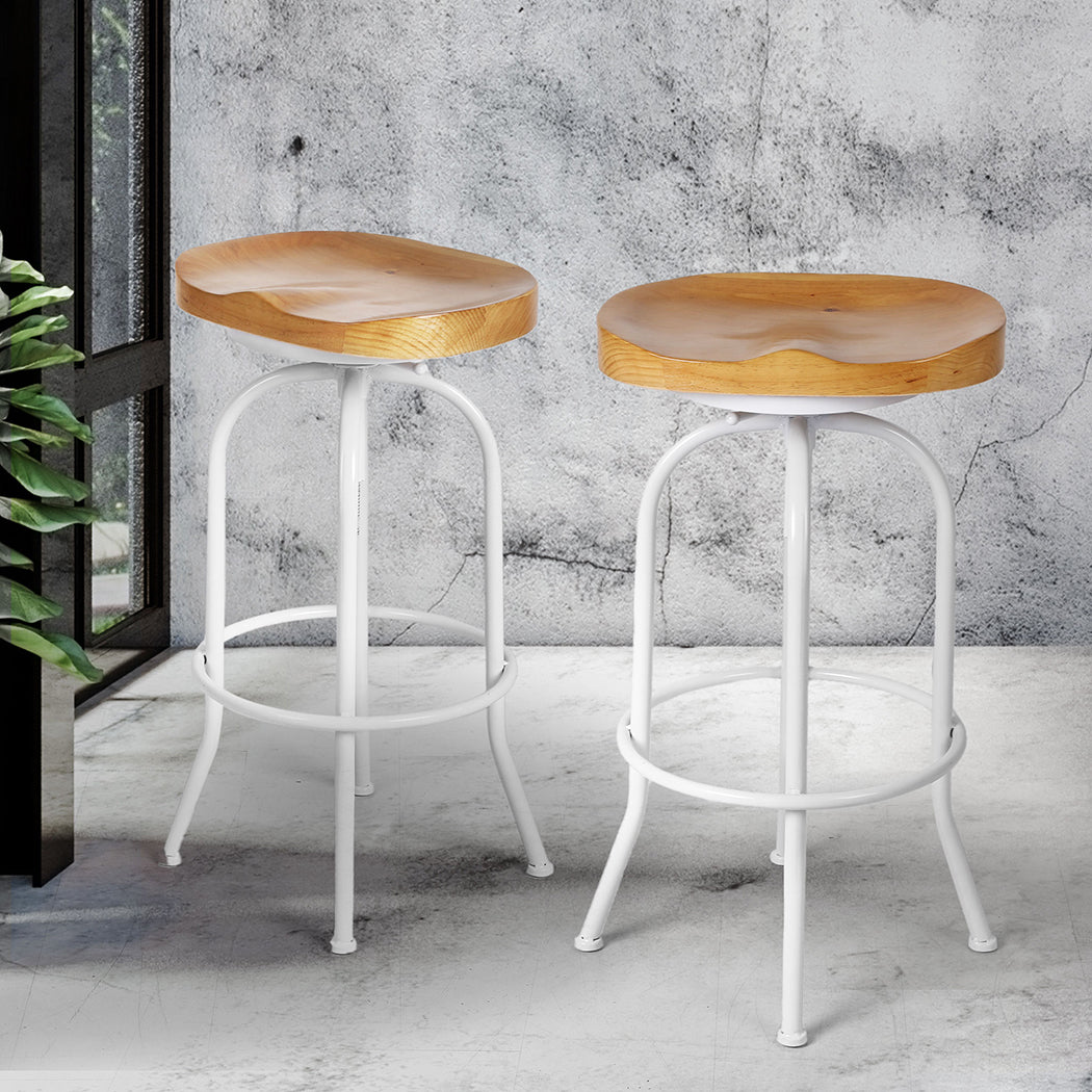 Levede 1x Industrial Bar Stool Kitchen