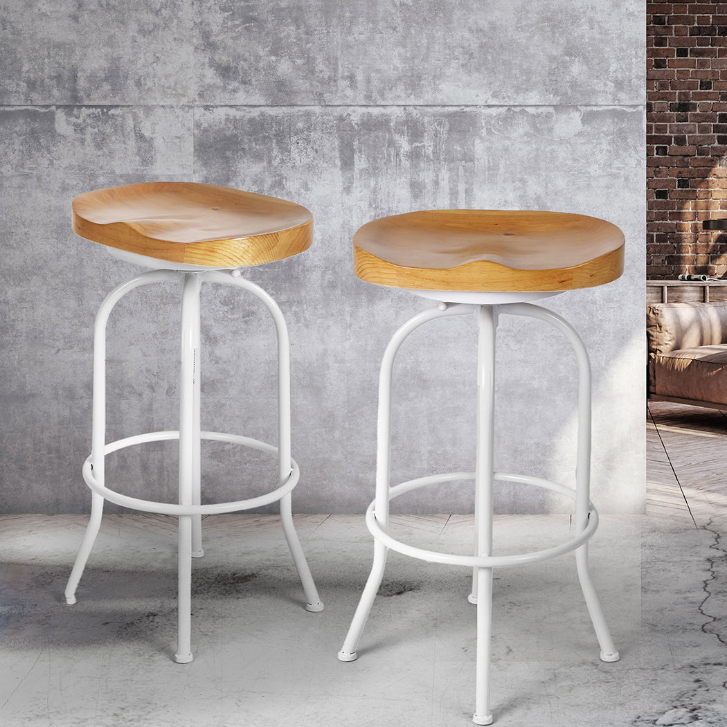Levede 1x Industrial Bar Stool Kitchen