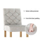 Stool Haven 2x Bar Stools Linen Upholstered Chairs