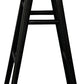 Scandinavian Timber Kitchen Counter Stool (Black)