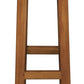 Tokyo Solid Mahogany Timber Barstool (Light Pecan)