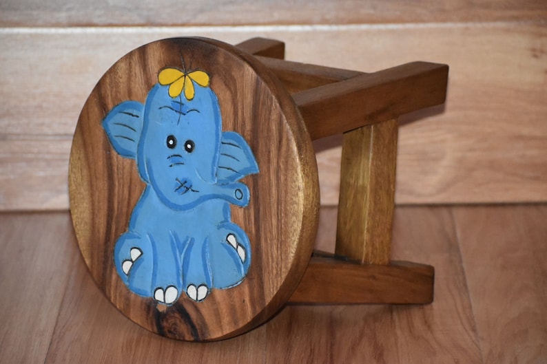 Children's Baby Elephant Stool x 1