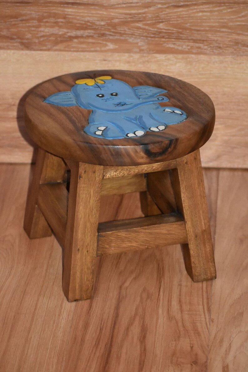 Children's Baby Elephant Stool x 1