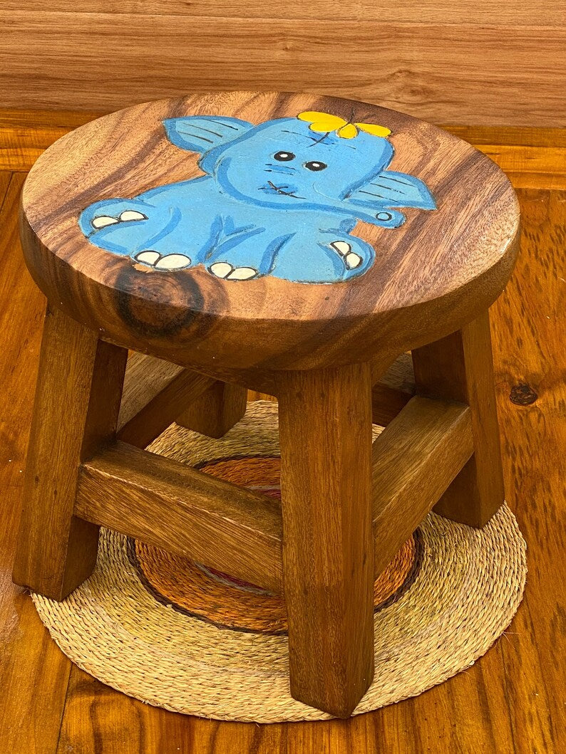 Children's Baby Elephant Stool x 1