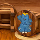 Children's Baby Elephant Stool x 1