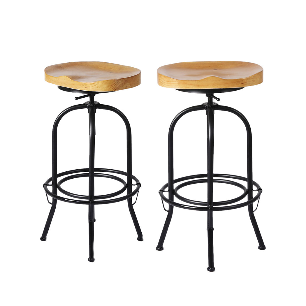 Levede 1xIndustrial Bar Stool Kitchen