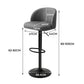 Levede Rolling Bar Stool