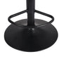 Levede 1x Bar Stool Gas Lift Kitchen Grey