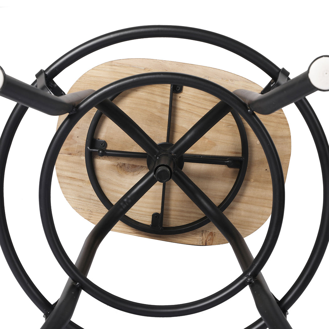 Levede 1xIndustrial Bar Stool Kitchen
