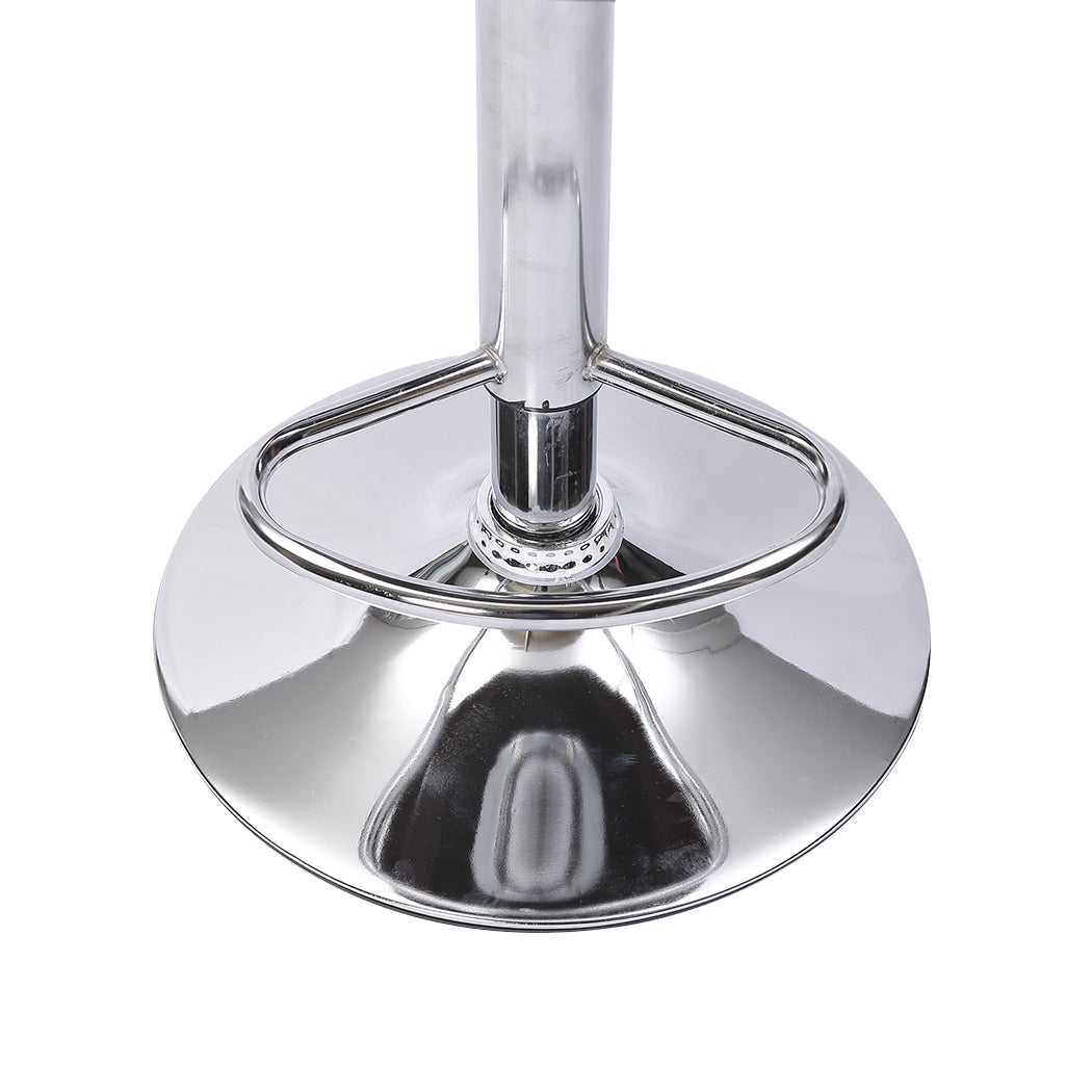 Levede 2x Bar Stool Swivel Gas Lift Brown